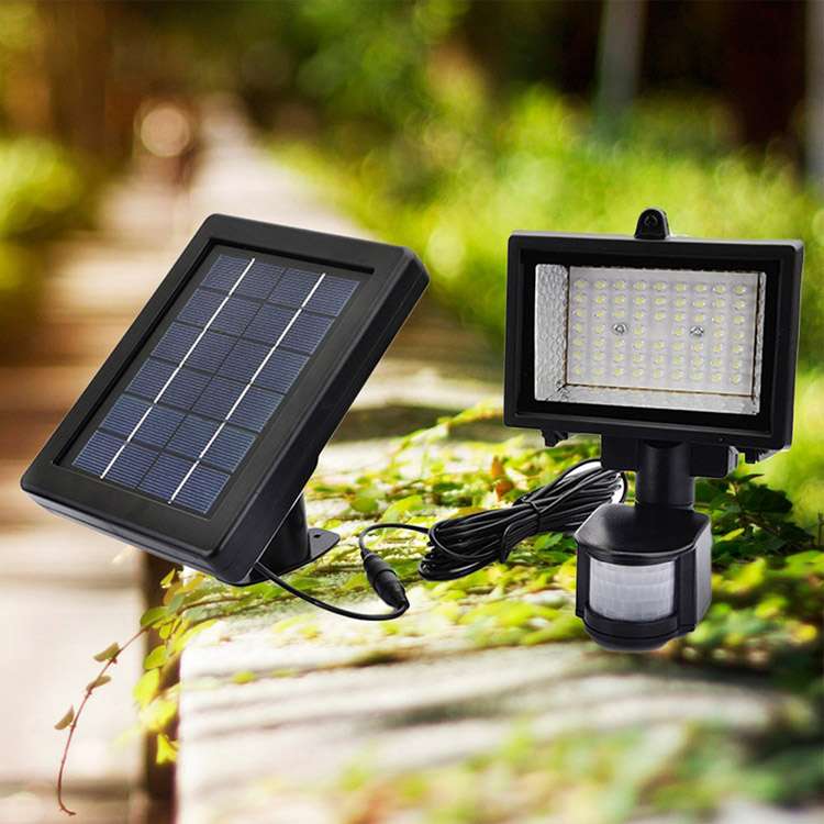 Waterproof 60LED Solar Security Sensor Light