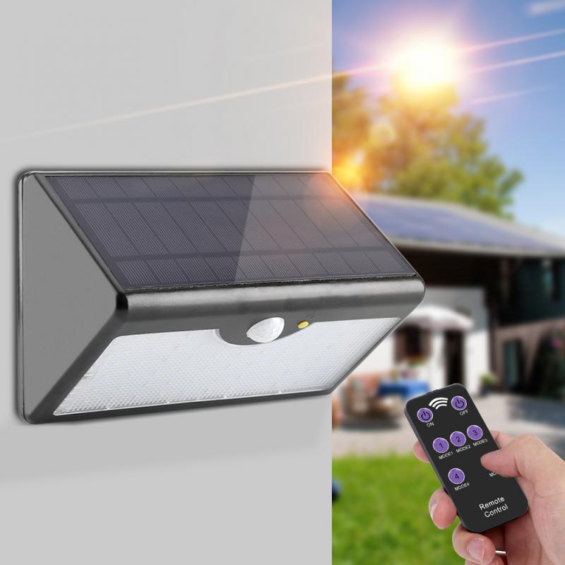 outdoor solar motion sensor light